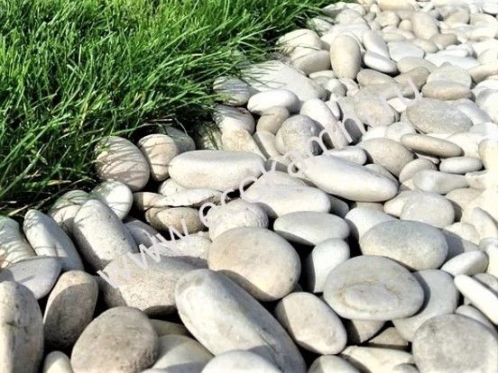 Галька бело-серая «Горянка» 40-90 мм Изображение №1