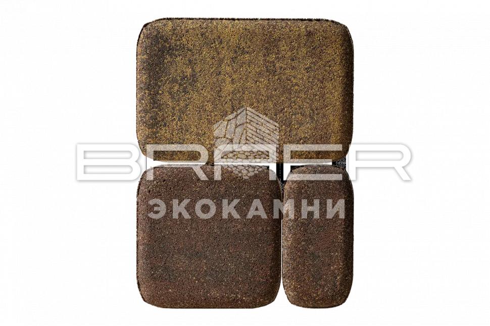 Braer Тротуарная плитка Классико, Color Mix Мальва, 60 мм Изображение №1