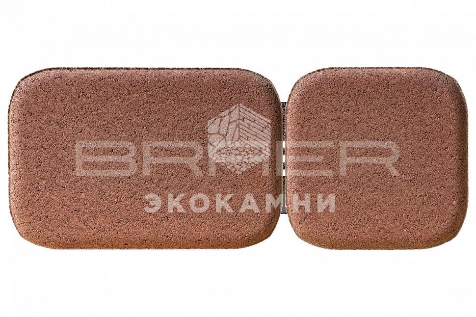 Braer Тротуарная плитка Классико Дуо, Винный, 40 мм Изображение №1