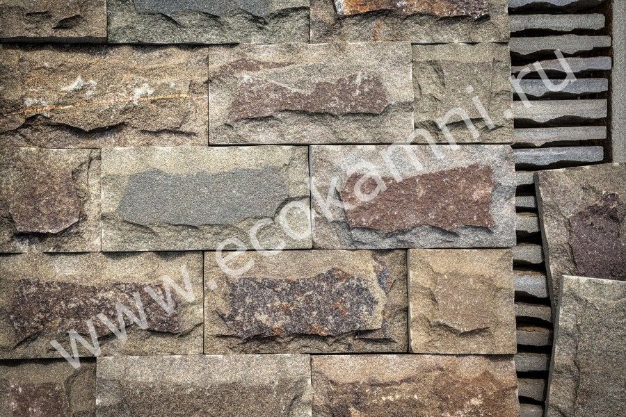 Плитка натуральная серо-зеленая из песчаника со сколом Изображение №1