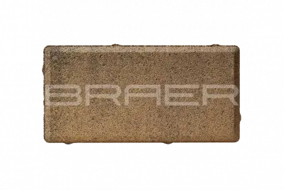 Тротуарная плитка Braer Прямоугольник, Color Mix Прайд, 40 мм Фото