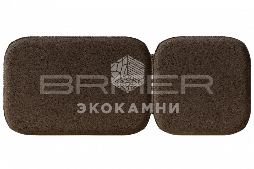 Braer Тротуарная плитка Классико Дуо, Коричневый, 40 мм Изображение №1
